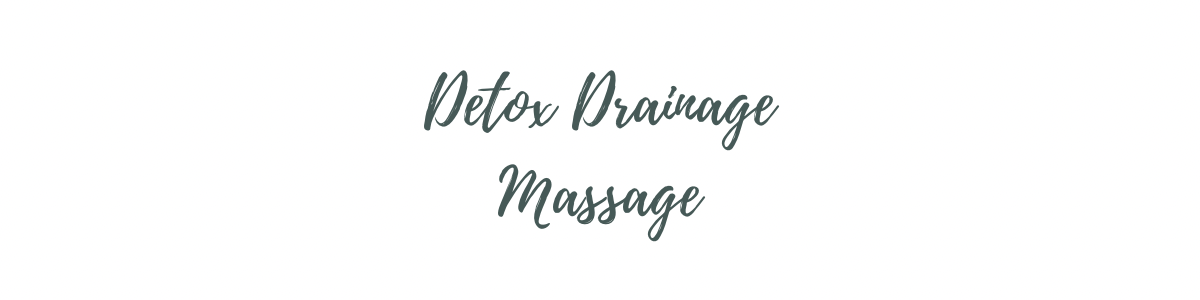 Detox Drainage Massage at Glorious Spa